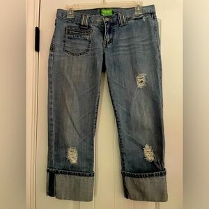 Abercrombie & Fitch denim capris, size 2